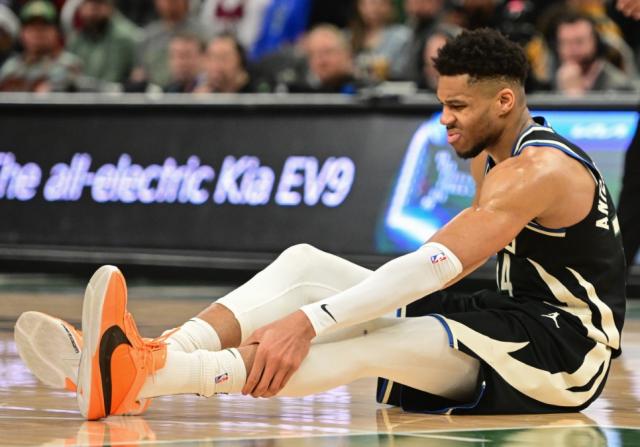 B体育官方-字母哥拉伤敏感部位 杜兰特2019惨剧为其敲响警钟